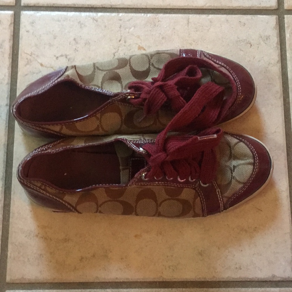 Coach tennis shoes